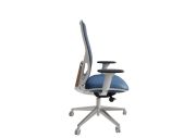 Fauteuil direction Eman blanc résille 4