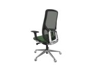 Fauteuil direction Eman noir résille 6