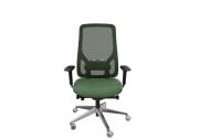 Fauteuil direction Eman noir résille 4