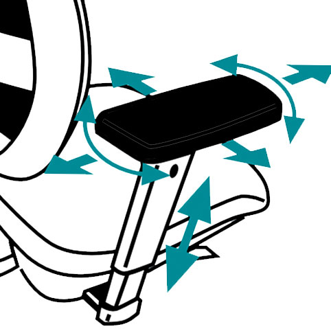 Fauteuil 24/7 Logic 220 Black — vue 81