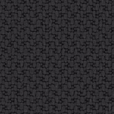 Fauteuil structure noire dossier tapissé Pace — vue 15