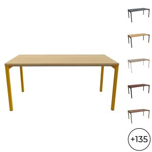 Bureau droit individuel 160 cm Ogi Y