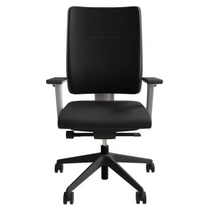 Fauteuil Toleo tapissé structure blanche Ultra Spring