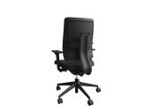 Fauteuil Toleo tapissé structure noire Ultra Spring 2