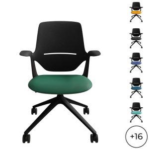 Fauteuil 4 pieds dossier plastique Trillo Pro