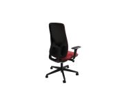 Fauteuil Eman noir toile 4