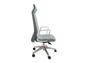 Fauteuil aluminium poli Eden 02 avec têtière 170