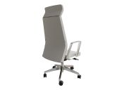 Fauteuil aluminium poli Eden 02 avec têtière 348