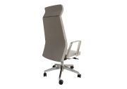 Fauteuil aluminium poli Eden 02 avec têtière 231