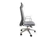 Fauteuil aluminium poli Eden 02 avec têtière 266