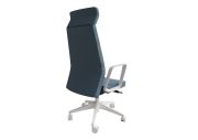 Fauteuil blanc Eden 02 avec têtière 3