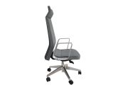 Fauteuil aluminium poli Eden 02 avec têtière 32