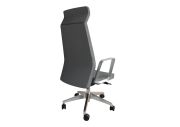Fauteuil aluminium poli Eden 02 avec têtière 33