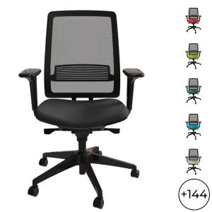 Fauteuil de bureau ergonomique LUZ avec dossier résille