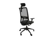 Fauteuil de bureau accoudoirs 1D avec têtière Tecsy 5